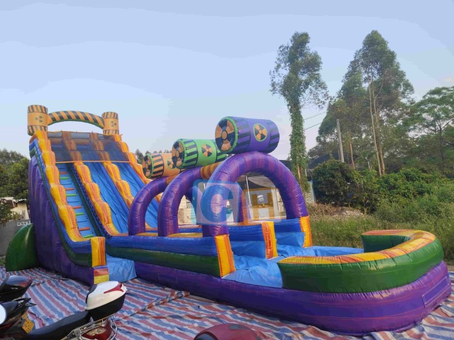 Water slide outdoor inflatable