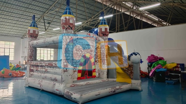 Inflatable Castle With Slide
