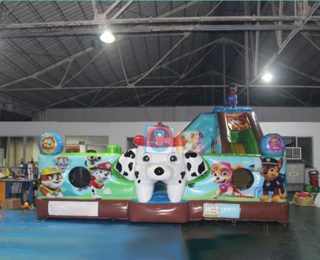 Inflatable playground indoor