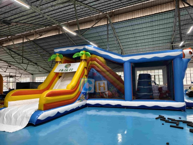 For sale inflatable water slide
