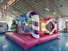 Candy Inflatable Jump n Slide Bouncy