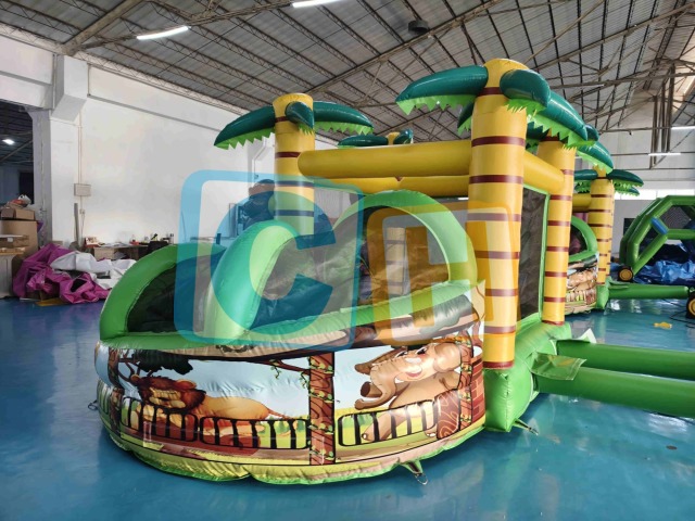 Monkey mini Inflatable Slide Bouncer