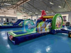 MARIO Little Pool and Slide Inflatable Bouncer