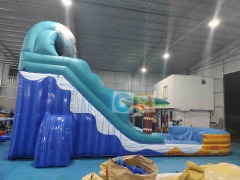 Inflatable water slide for big kids