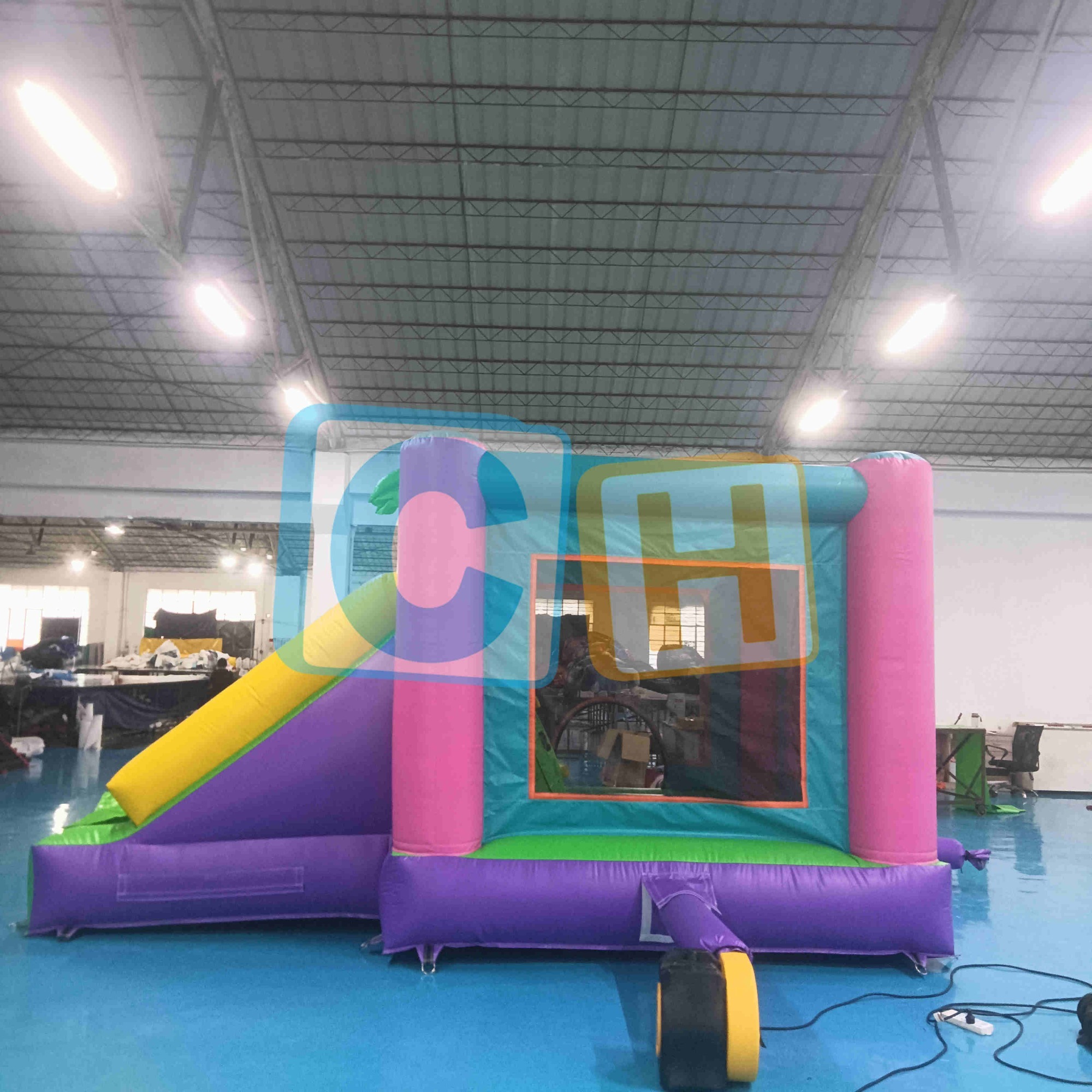 Colorful Little Castle Jump House