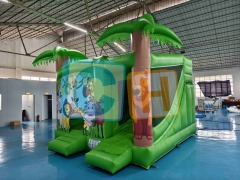 JUNGLE ANIMAL Inflatable Castle