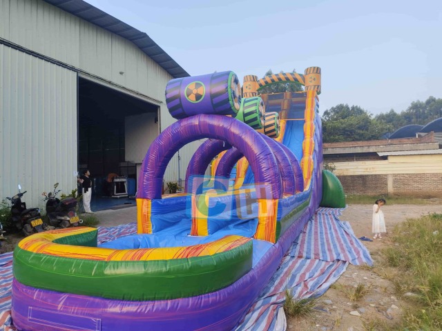 Water slide outdoor inflatable