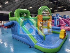 My First Waterslide Inflatable Splash and Bouncer Jungle