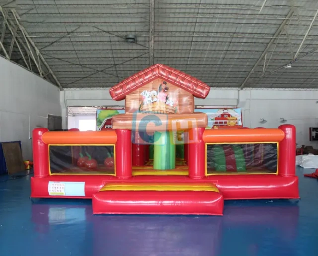 Indoor inflatable playground