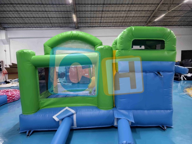 My First Waterslide Inflatable Splash and Bouncer Jungle
