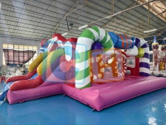 Candy Inflatable Jump n Slide Bouncy