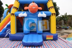 Bouncy Castle With Water Slide