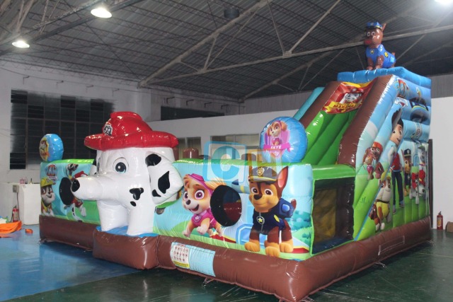 Inflatable playground indoor