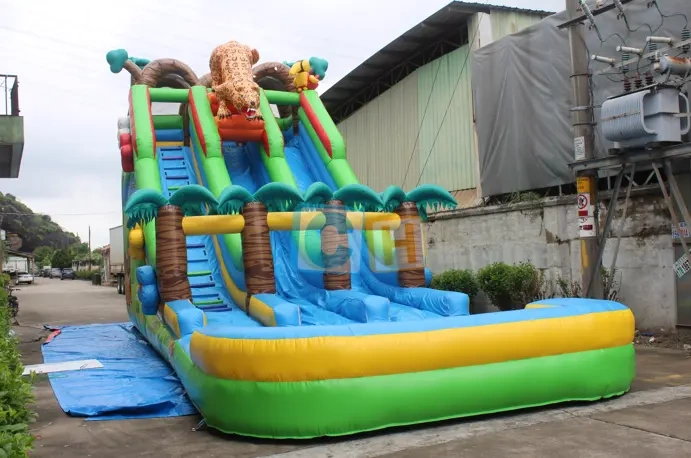 Childrens inflatable water slides