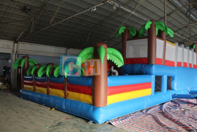 Inflatable playground for adults