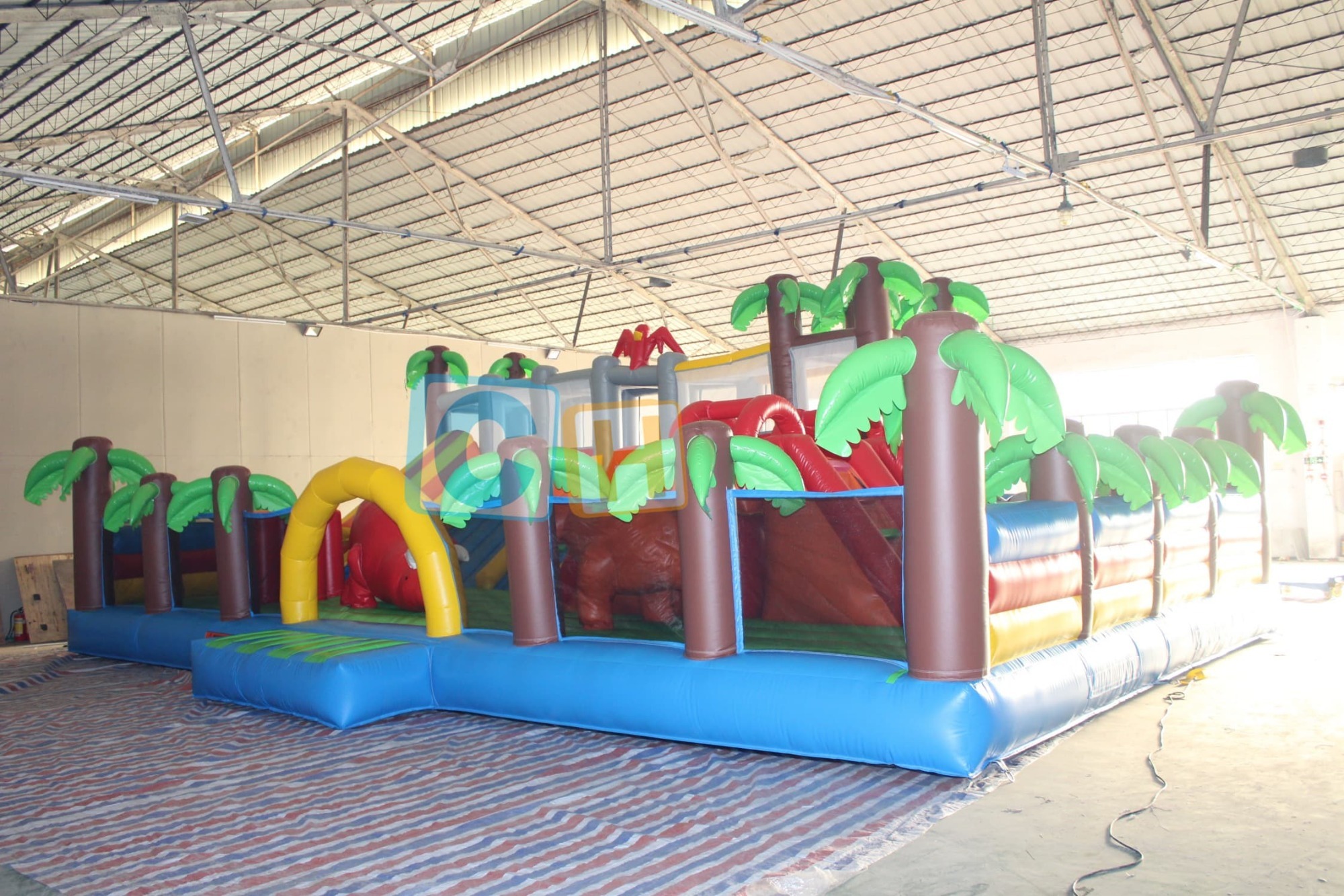 Inflatable playground for adults