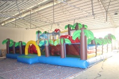 Inflatable playground for adults