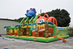 Animal theme playground games inflatables