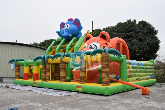 Animal theme playground games inflatables