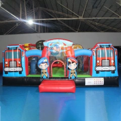 Inflatable outdoor playground