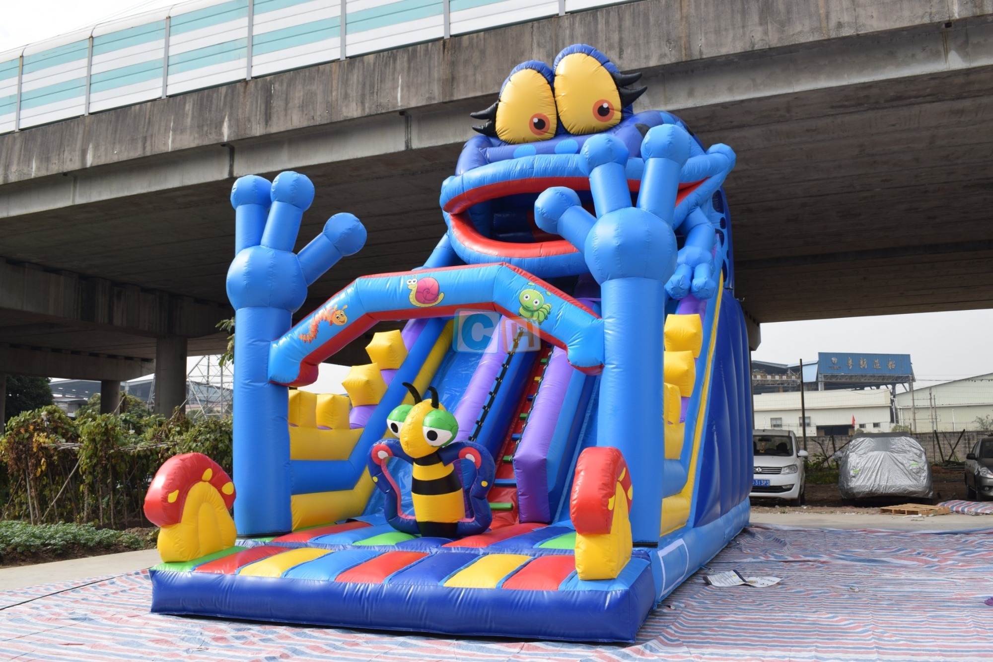 Inflatable Yacht Slide