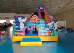 Outdoor inflatable playground
