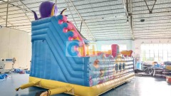 Outdoor inflatable playground
