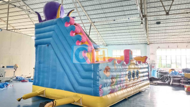 Outdoor inflatable playground