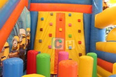 Inflatable minions bouncer playground