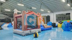 Pirate Bouncy Castle On The Water