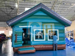 Blue Type Biggest Bouncy House