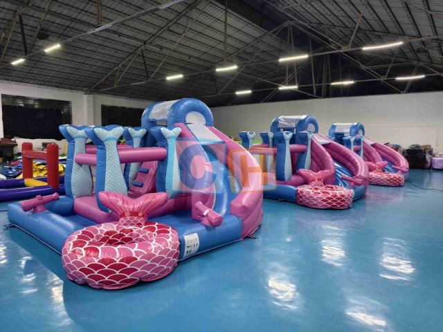 MERMAID Water Inflatable Castle