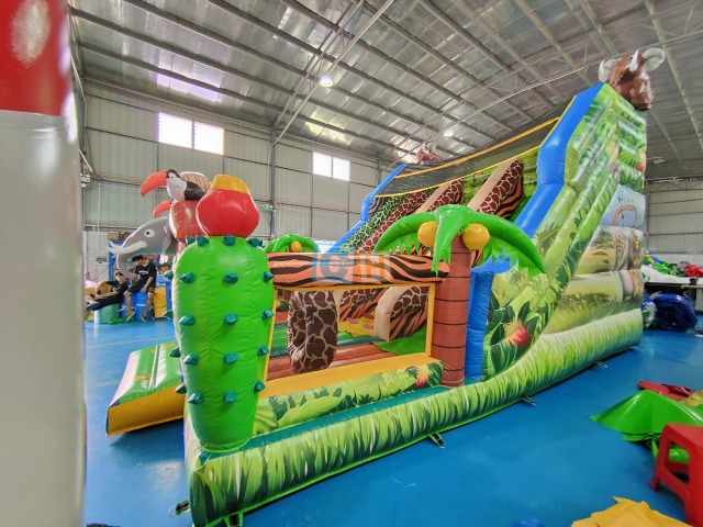 Bouncy Castle Inflatable Slide