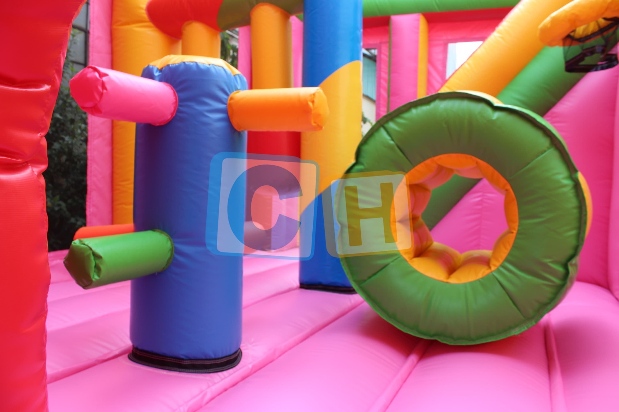 Candy Theme Bounce With Slide