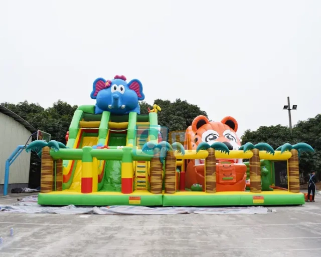 Animal theme playground games inflatables