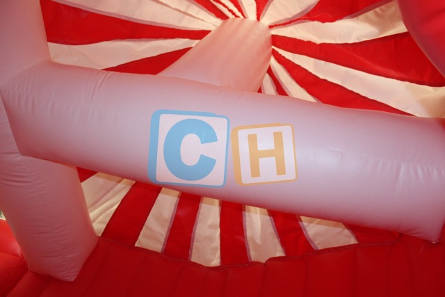 Circus Bouncy Castle With Slide