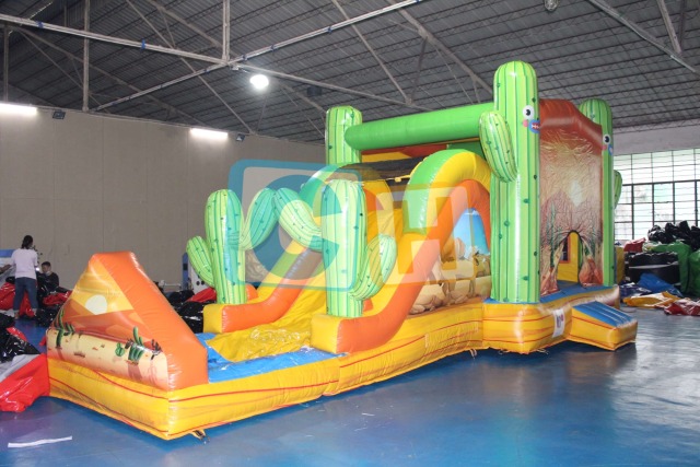 Cactus Theme Adult Bouncy House