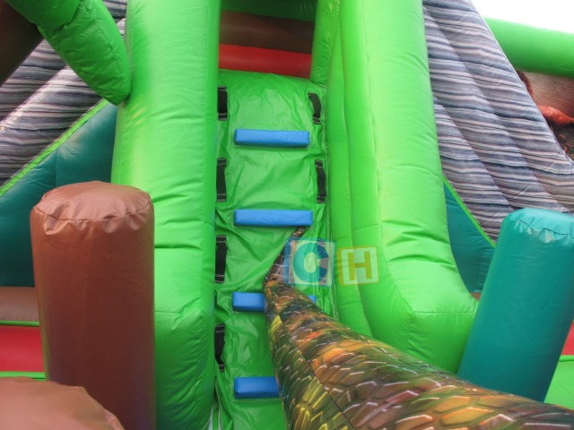 Hot selling inflatable dinosaur playground