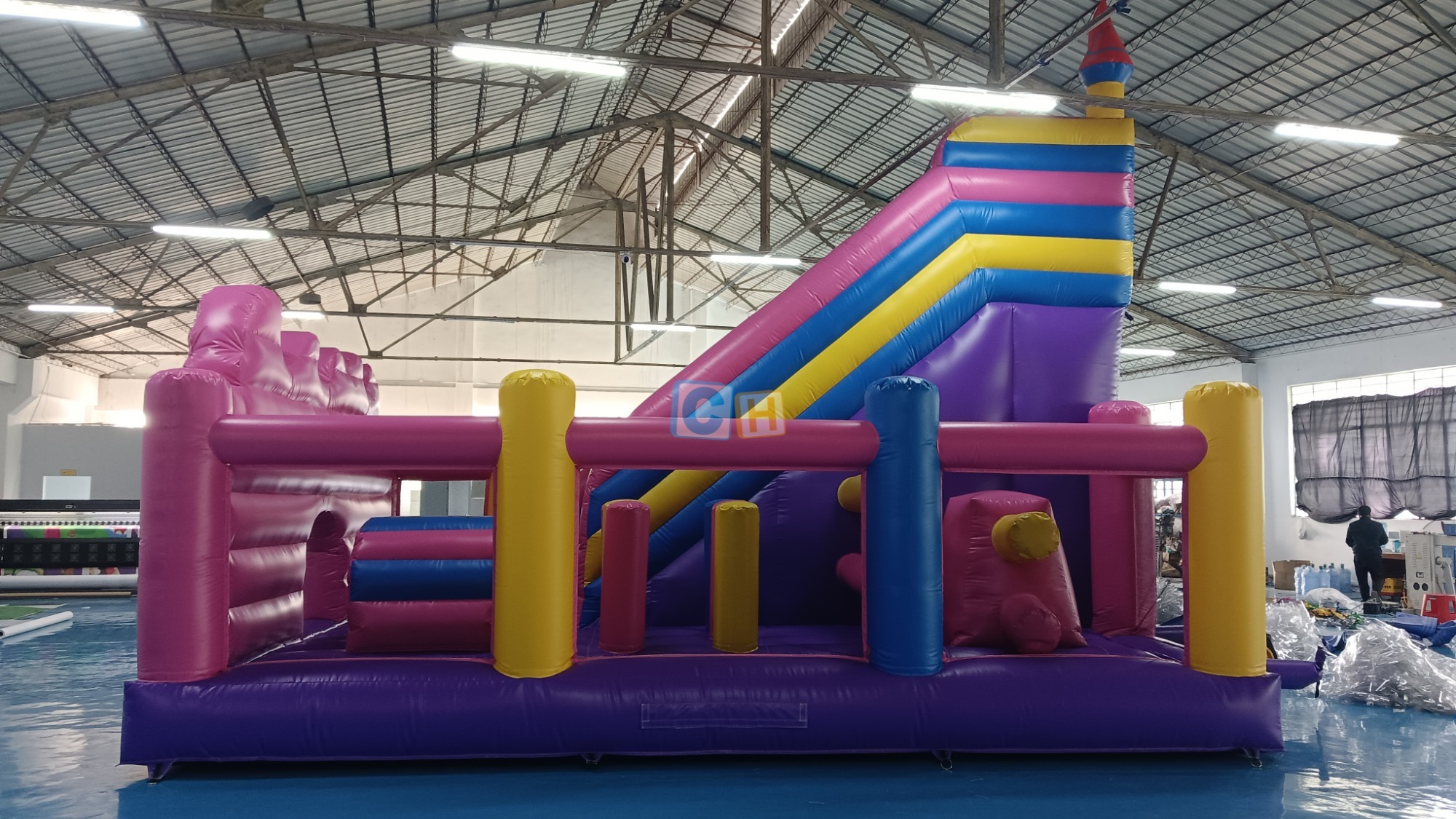 Giant Inflatable Slip And Slide