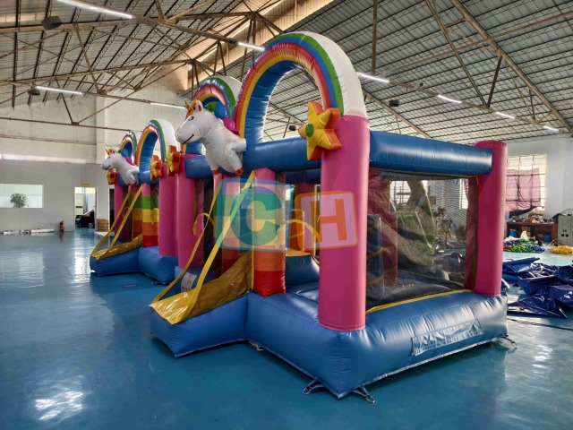 UNICORN Bouncy House Slide