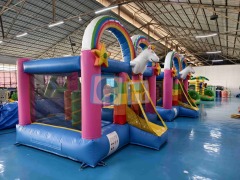 UNICORN Bouncy House Slide
