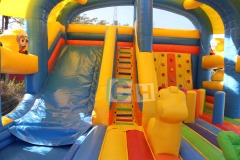 Inflatable minions bouncer playground