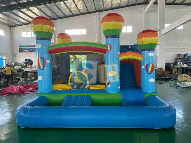 RAINBOW Castle Bouncy House