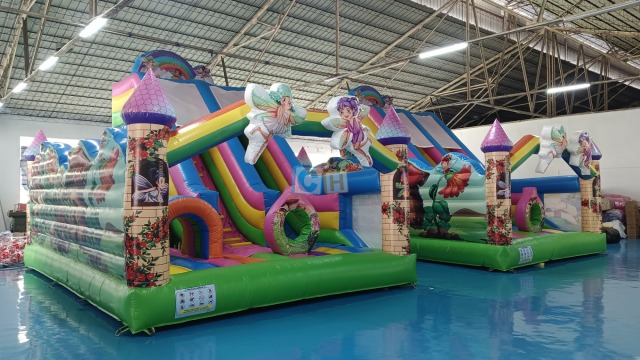 Castle Inflatable Slide