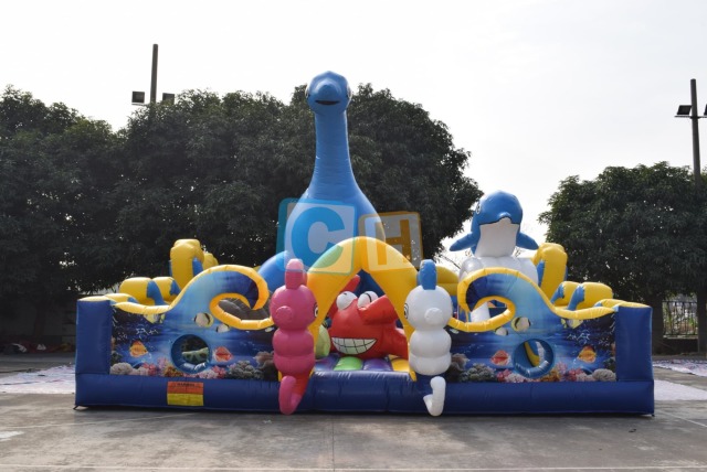 Underwater World theme indoor playground inflatables