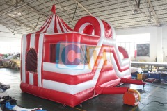 Circus Bouncy Castle With Slide