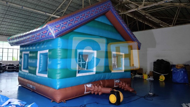Blue Type Biggest Bouncy House