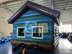 Blue Type Bouncy House For Adults