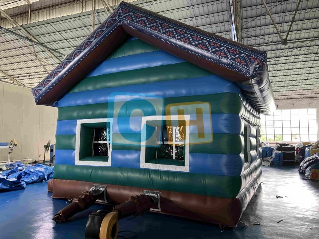 Blue Type Bouncy House For Adults