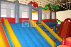 Inflatable playground for adults